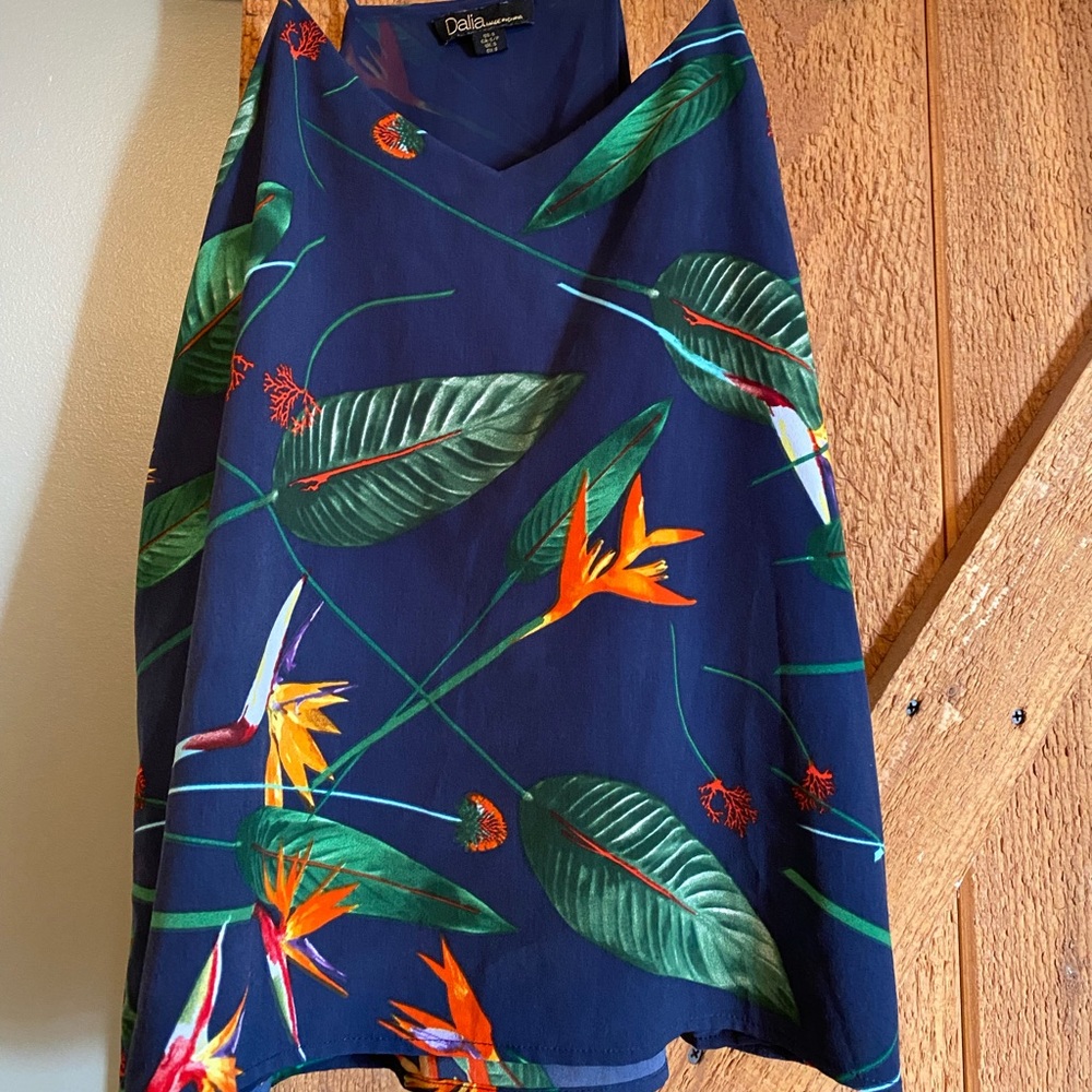 Cute tropical tank top